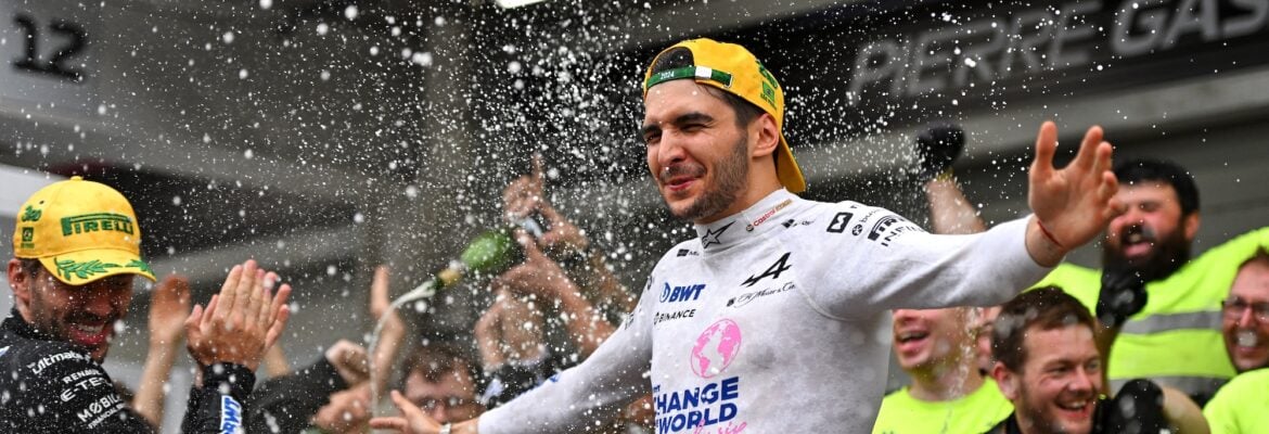 F1: Ocon fala português e convida fãs brasileiros para desenhar capacete para Interlagos