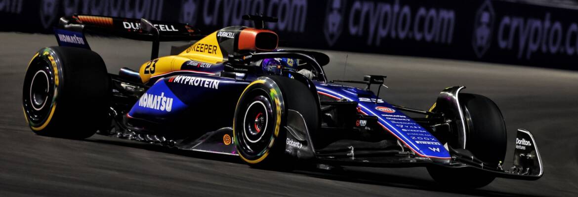 F1: Williams mostra confiança para restante do fim de semana em Las Vegas
