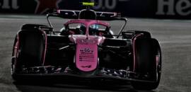 F1: Gasly comemora terceira posição no grid em Las Vegas após volta incrível