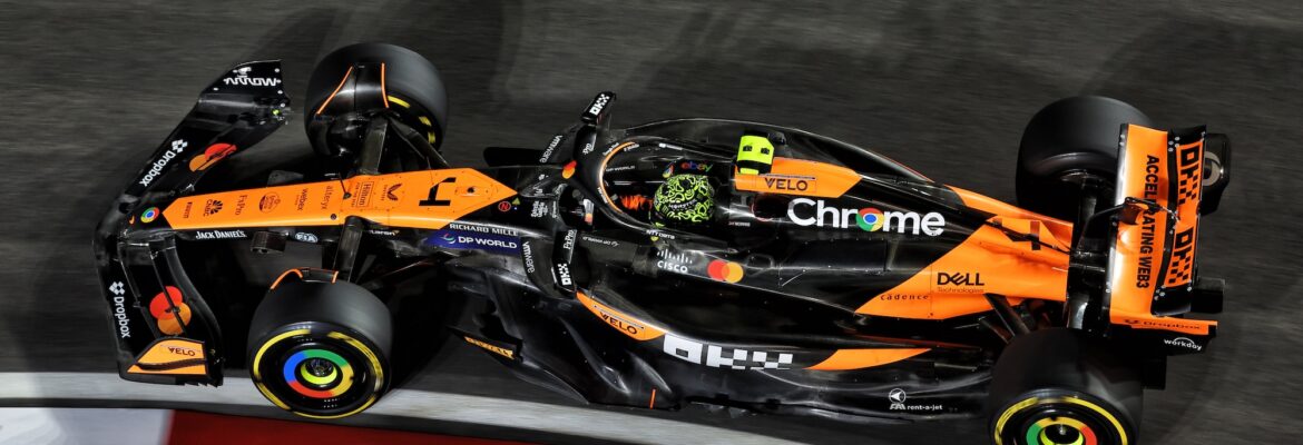 F1: McLaren enfrenta desafios em Las Vegas, mas mira recuperação na corrida