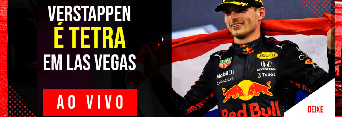 F1 Ao Vivo: Tudo sobre a vitória de Russell e o tetra de Verstappen em Las Vegas