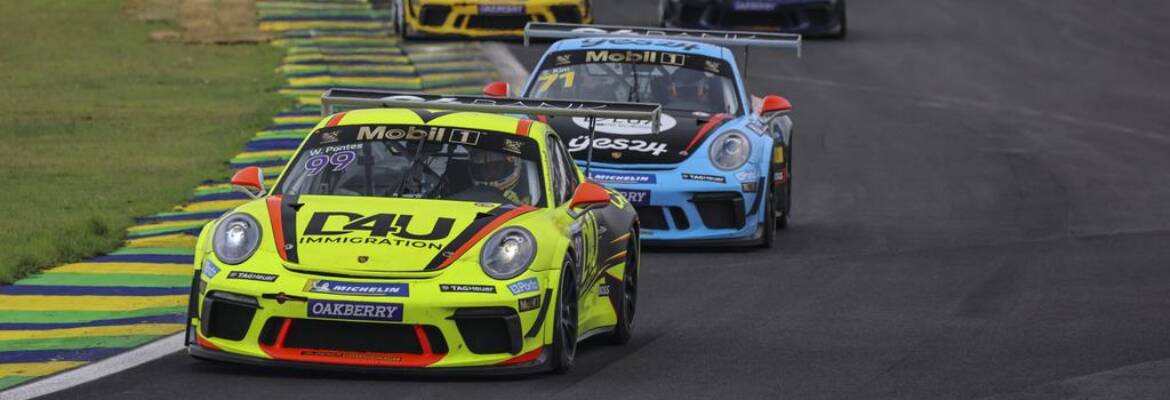 Wagner Pontes vai ao pódio em Interlagos e fatura vice-campeonato na Porsche Cup com a D4U Immigration