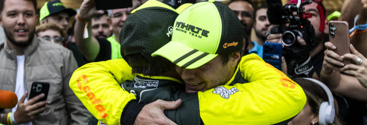 Neugebauer/Barrichello fala de susto com pneu em final e exalta título na Porsche Endurance: “O que é nosso, é nosso”