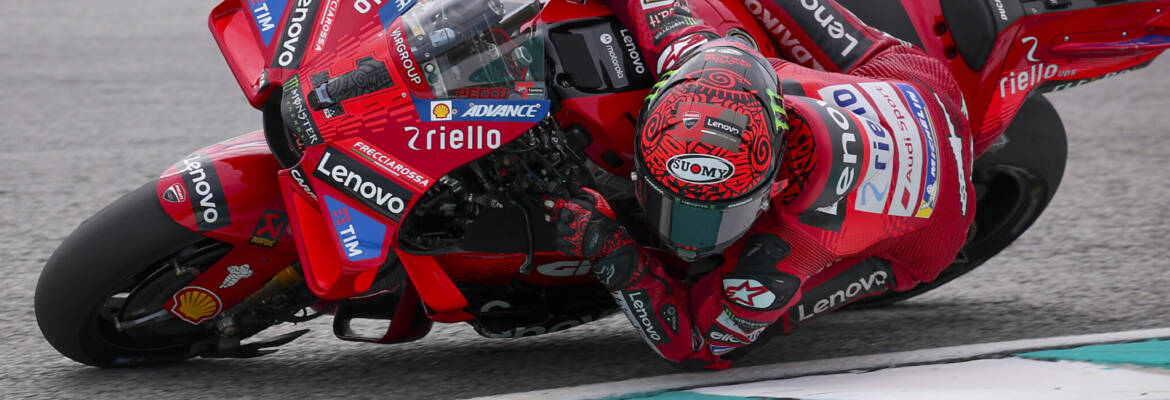 MotoGP: Bagnaia domina primeiro dia de atividades no GP da Malásia