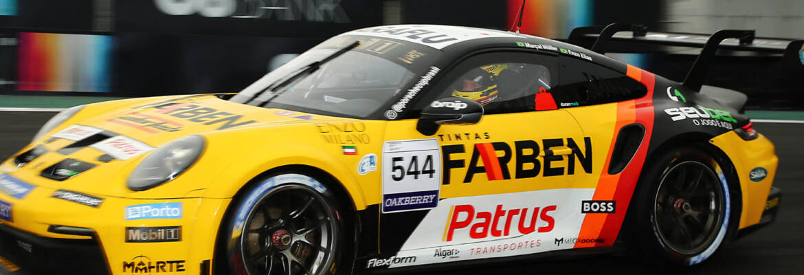 Müller/Elias fala em escolha segura para pole na Porsche Endurance, mas reconhece: “Um pouco de sorte”