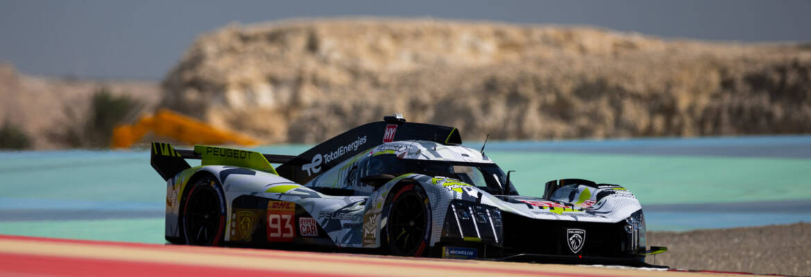 WEC: Vergne coloca Peugeot na frente no último treino livre no Bahrein