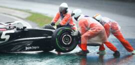 F1: Hulkenberg diz que fiscais o incentivaram a continuar antes da desclassificação em São Paulo