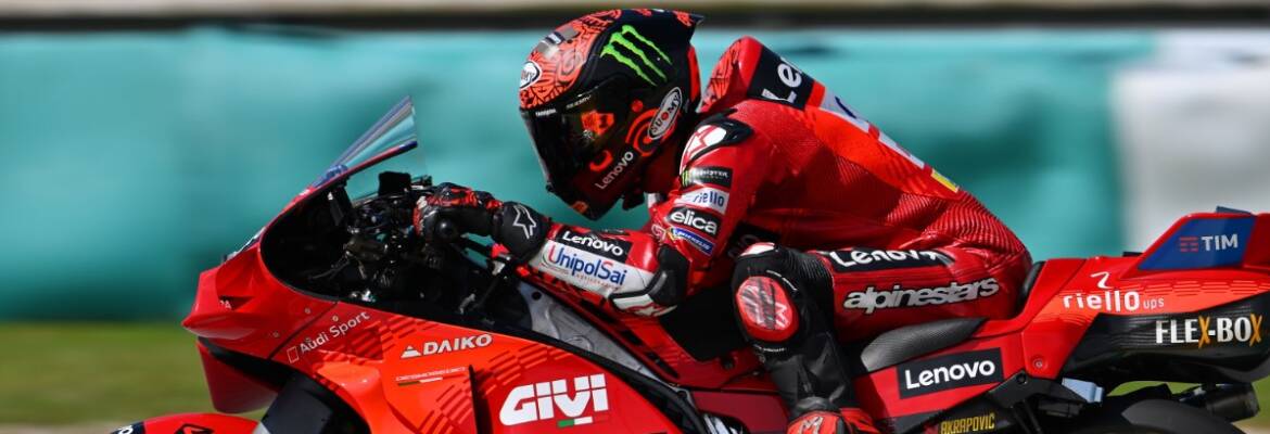MotoGP: Bagnaia bate Martín em briga incrível pela pole position na Malásia