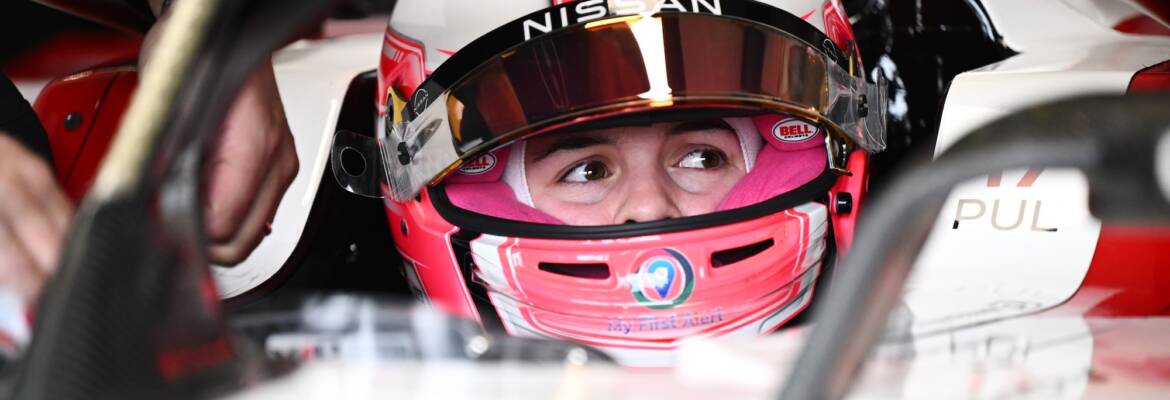 Fórmula E: Abbi Pulling lidera teste feminino em Madrid e faz história na Nissan
