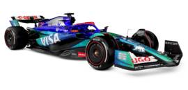 F1: RB apresenta pintura com glitter inspirado em Vegas para o GP deste fim de semana
