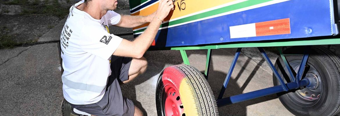 F1: Vettel promove ação sustentável para homenagear o legado de Ayrton Senna