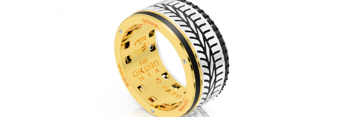 LAST LAP – Okubo Men lança última fase da coleção de joias inspiradas na carreira e vida de Ayrton Senna