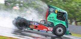 Felipe Giaffone voa na chuva e garante pole position da Copa Truck em Curvelo