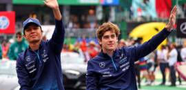 F1: Albon defende Colapinto e elogia desempenho do argentino na Williams