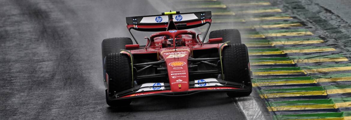F1: Sainz bate e interrompe Q2 em Interlagos F1: Sainz bate e interrompe Q2 em Interlagos