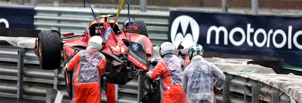 F1: “Um dia para esquecer”, Sainz desabafa após abandono no GP de São Paulo