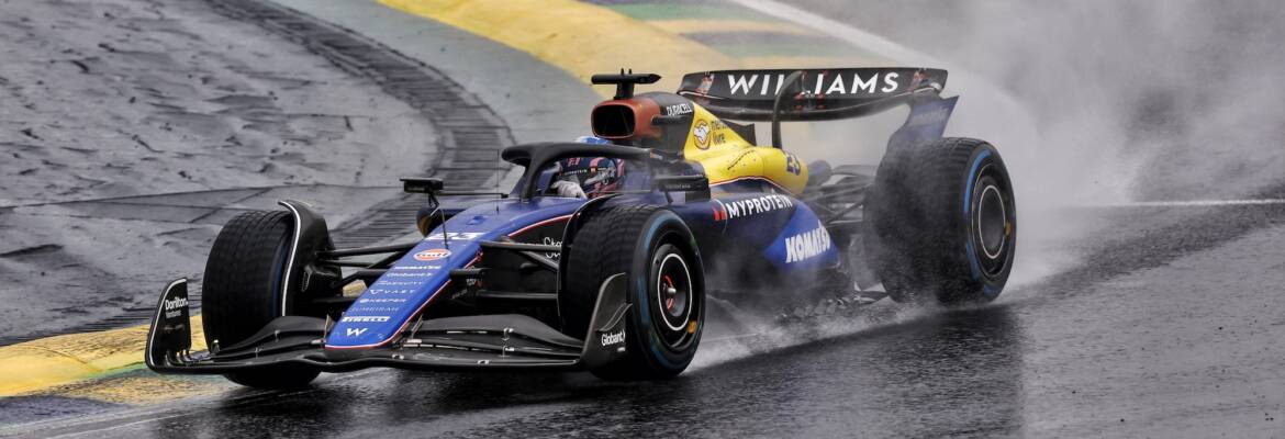 F1: Albon fora do GP de São Paulo depois de batida forte na qualificação