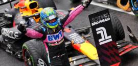 F1: Ocon celebra pódio no GP de São Paulo após corrida desafiadora sob chuva intensa