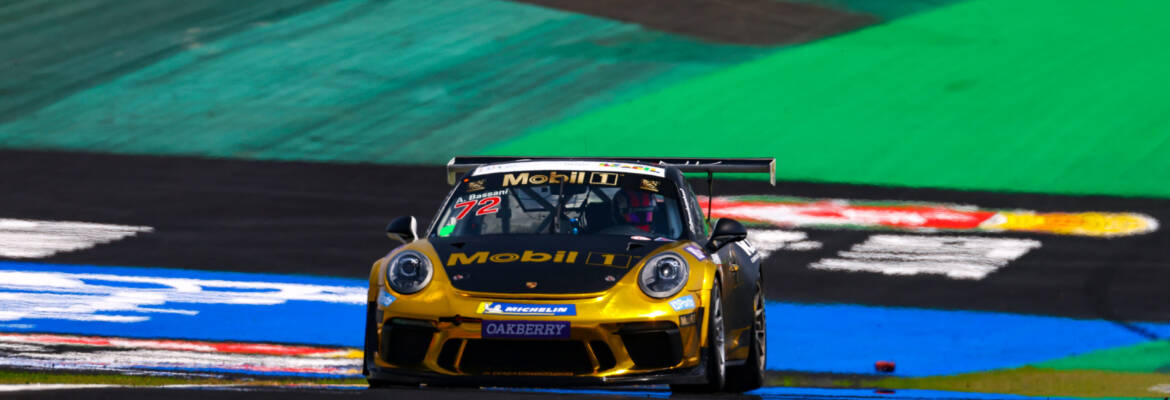 Bassani fica na liderança do único treino livre da Porsche Sprint Challenge na preliminar da F1