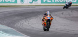Moto2: Vietti vence na Malásia após se salvar de tombo; Moreira é 10º