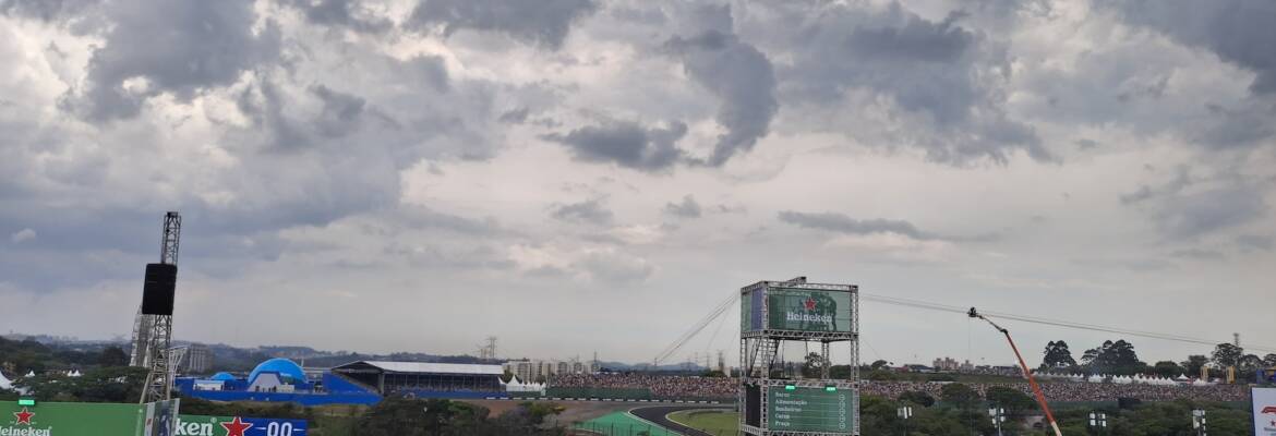 F1: Possibilidade de chuva e raios preocupa para qualificação do GP de São Paulo
