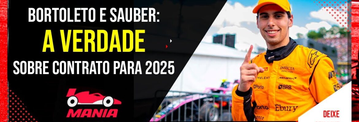 Vídeo: Bortoleto e Sauber, saiba o que há de verdadeiro sobre a volta do Brasil para a Fórmula 1!