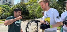Desafio Pimp: com Vettel, celebridades vivenciam trabalho de catador de recicláveis