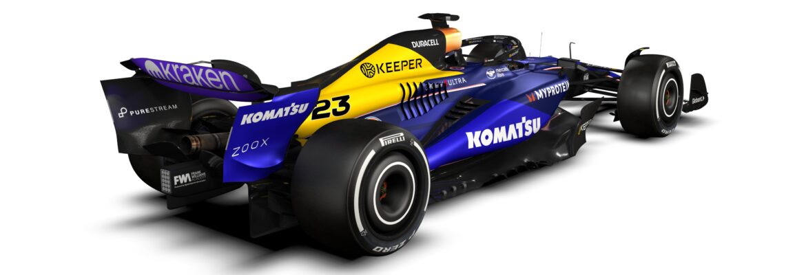 F1: Williams apresenta pintura especial para o GP de Las Vegas