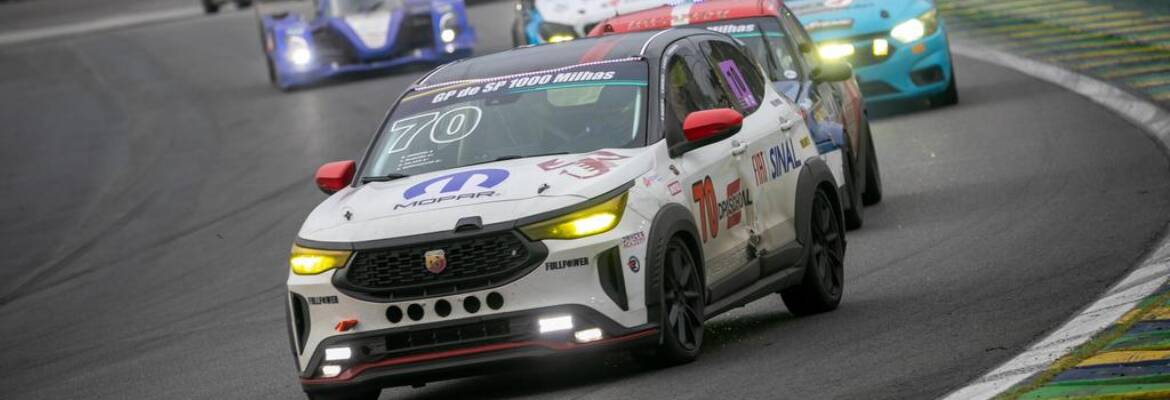 Pulse Abarth #70 da Equipe Manzini termina no terceiro lugar do pódio da categoria T2 na 1000 Milhas de Interlagos