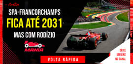 Volta Rápida: Spa fica na F1 até 2031, planos de Bortoleto e mais