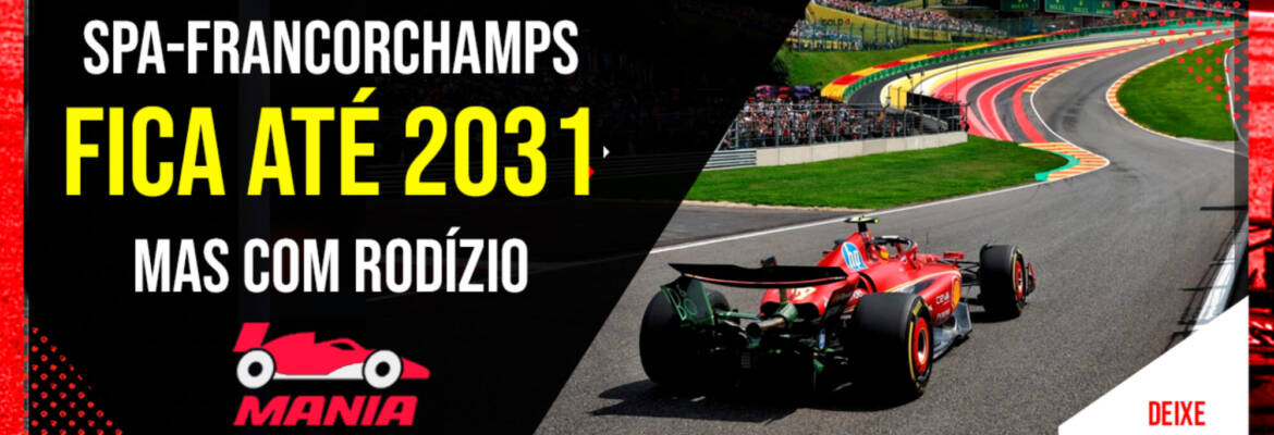 Volta Rápida: Spa fica na F1 até 2031, planos de Bortoleto e mais