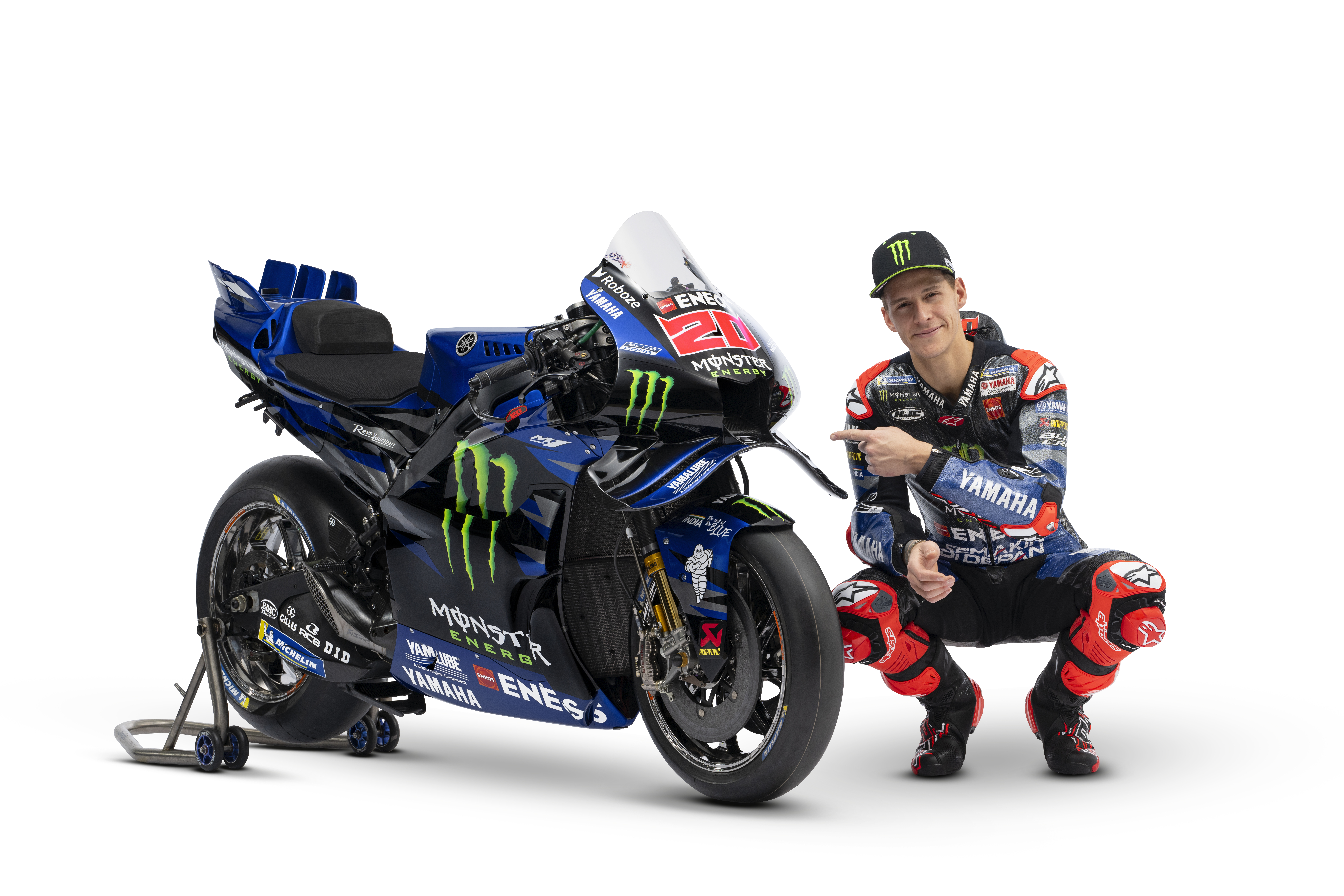 MotoGP: Yamaha mostra pintura para 2025 e anuncia time de Moto2 com Pramac Lançamento Yamaha 2025 - Fabio Quartararo e Alex Rins