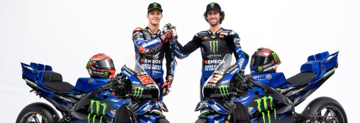 MotoGP: Yamaha mostra pintura para 2025 e anuncia time de Moto2 com Pramac