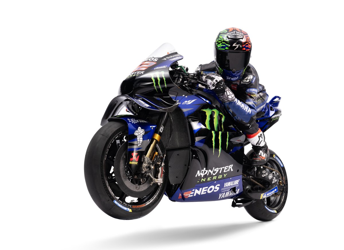 MotoGP: Yamaha mostra pintura para 2025 e anuncia time de Moto2 com Pramac Lançamento Yamaha 2025 - Fabio Quartararo e Alex Rins
