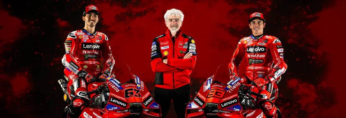MotoGP: Com Bagnaia e Márquez, Ducati apresenta moto para 2025