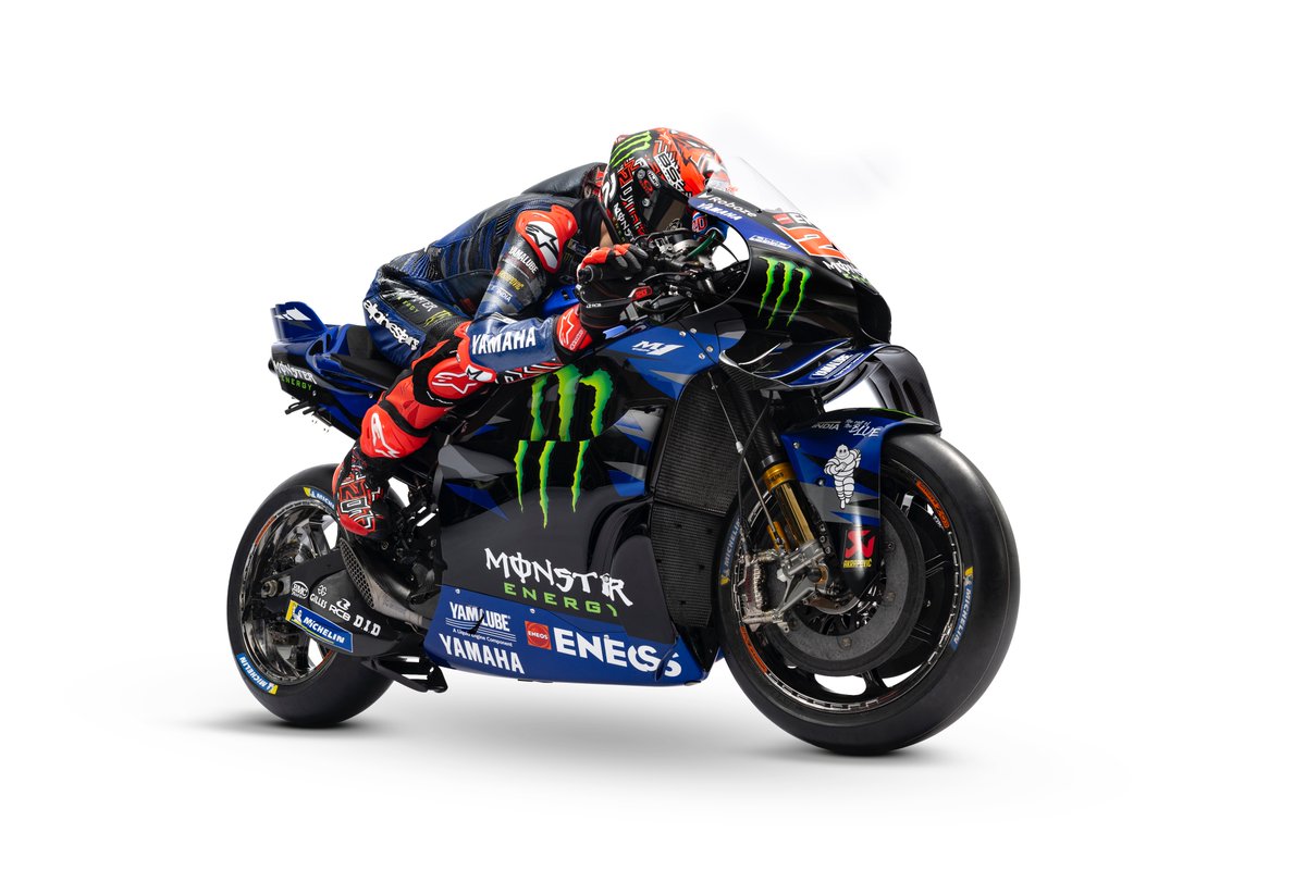 MotoGP: Yamaha mostra pintura para 2025 e anuncia time de Moto2 com Pramac Lançamento Yamaha 2025 - Fabio Quartararo e Alex Rins