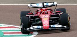 F1: Leclerc dá as primeiras voltas com o Ferrari SF-25 em Fiorano; veja as fotos