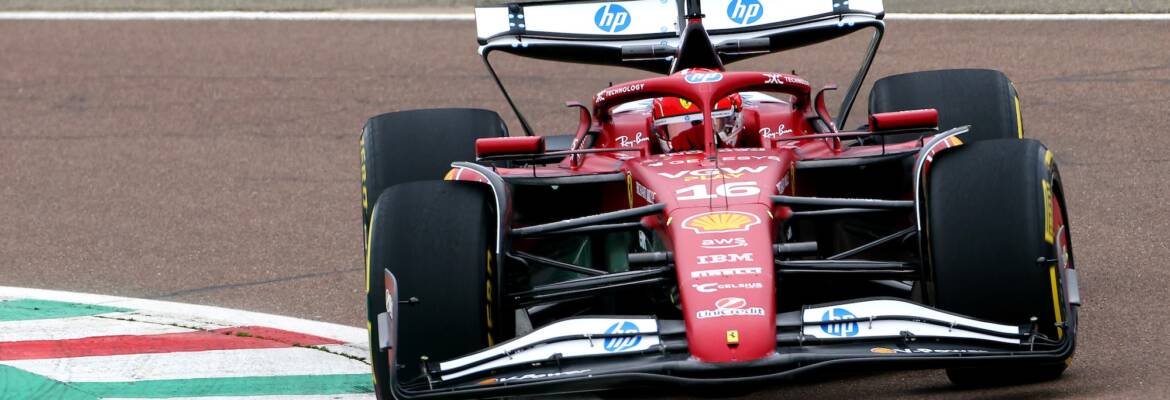 F1: Leclerc dá as primeiras voltas com o Ferrari SF-25 em Fiorano; veja as fotos