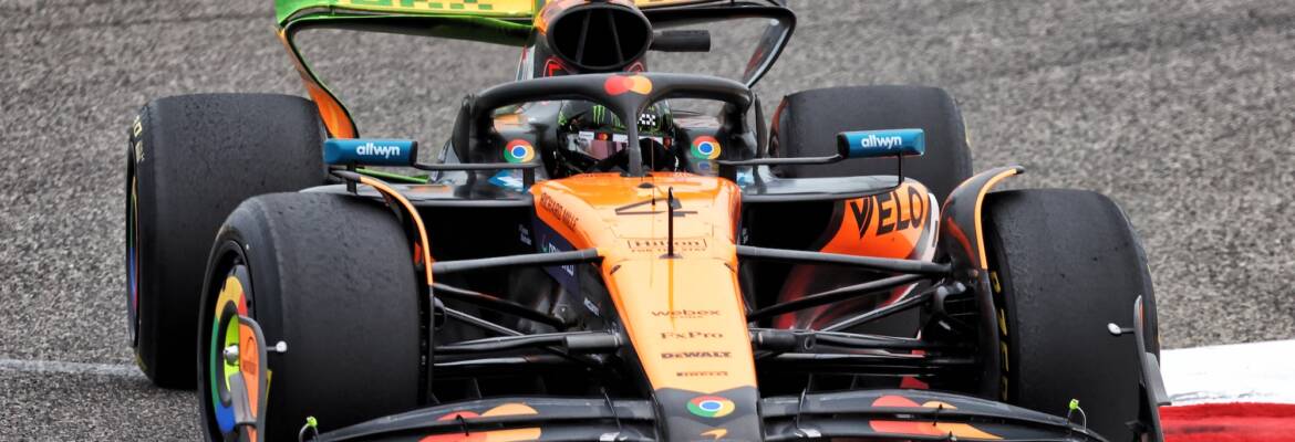 F1: Norris lidera com McLaren começando bem nos testes