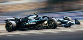 Testes da F1: Russell supera Verstappen e fecha sexta-feira com melhor tempo