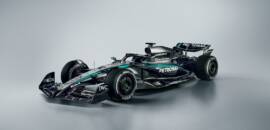 F1: Mercedes revela W16 com dupla inédita Russell e Antonelli
