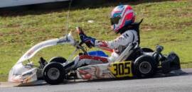 Pilota de fábrica da Kart Republic, Marcella Assumpção estreia com pódio em Interlagos