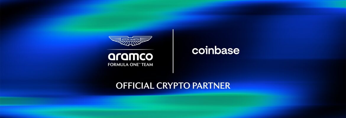 Fórmula 1: Aston Martin será paga apenas em criptomoedas após acordo com a Coinbase