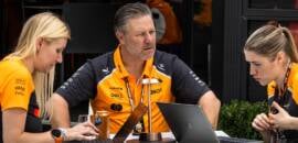 F1: Zak Brown celebra domínio da McLaren na classificação na Austrália