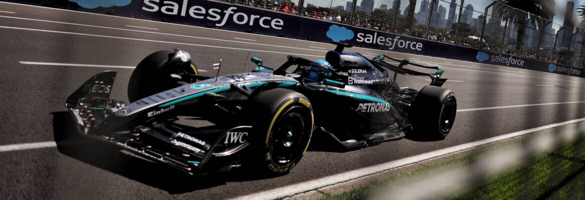 Fórmula 1: Russell intrigado com desempenho dos pneus na Mercedes em Melbourne