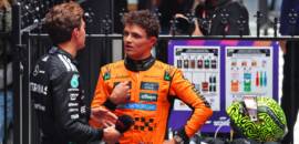 F1: Norris responde aos comentários de Russell sobre a McLaren