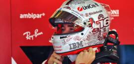 F1: Leclerc lamenta dano em contato com Hamilton no GP da China