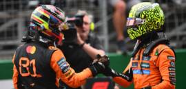 F1: McLaren avalia mudar estratégia de atualizações entre Norris e Piastri