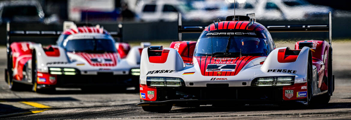 IMSA: Porsche de Nasr, Tandy e Vanthoor vence as 12 Horas de Sebring