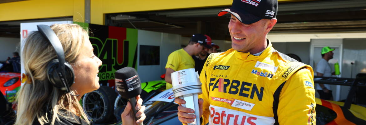 Müller voa para anotar pole da corrida 1 da Porsche Cup no Velocitta